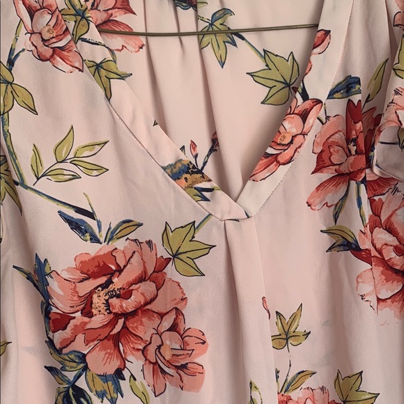 Floral Pink Blouse by Premise Studio - Picture 2 of 2